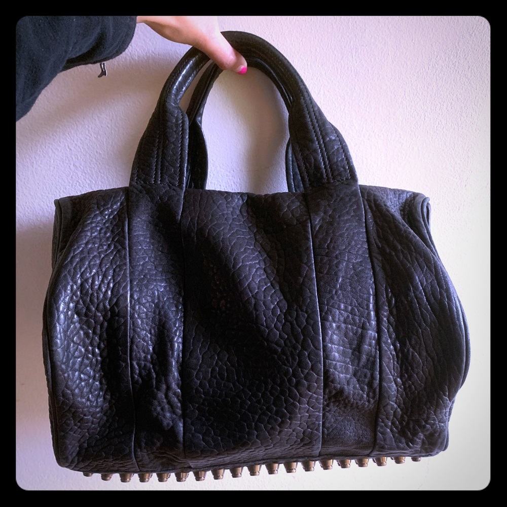 Alexander Wang Original Black Bowler with Brass